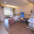 Labor room in Salem Hospital Family Birth Center
