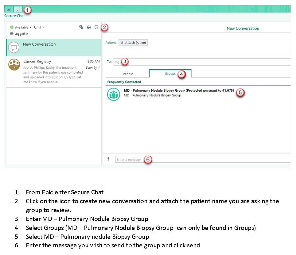 How to send a secure message