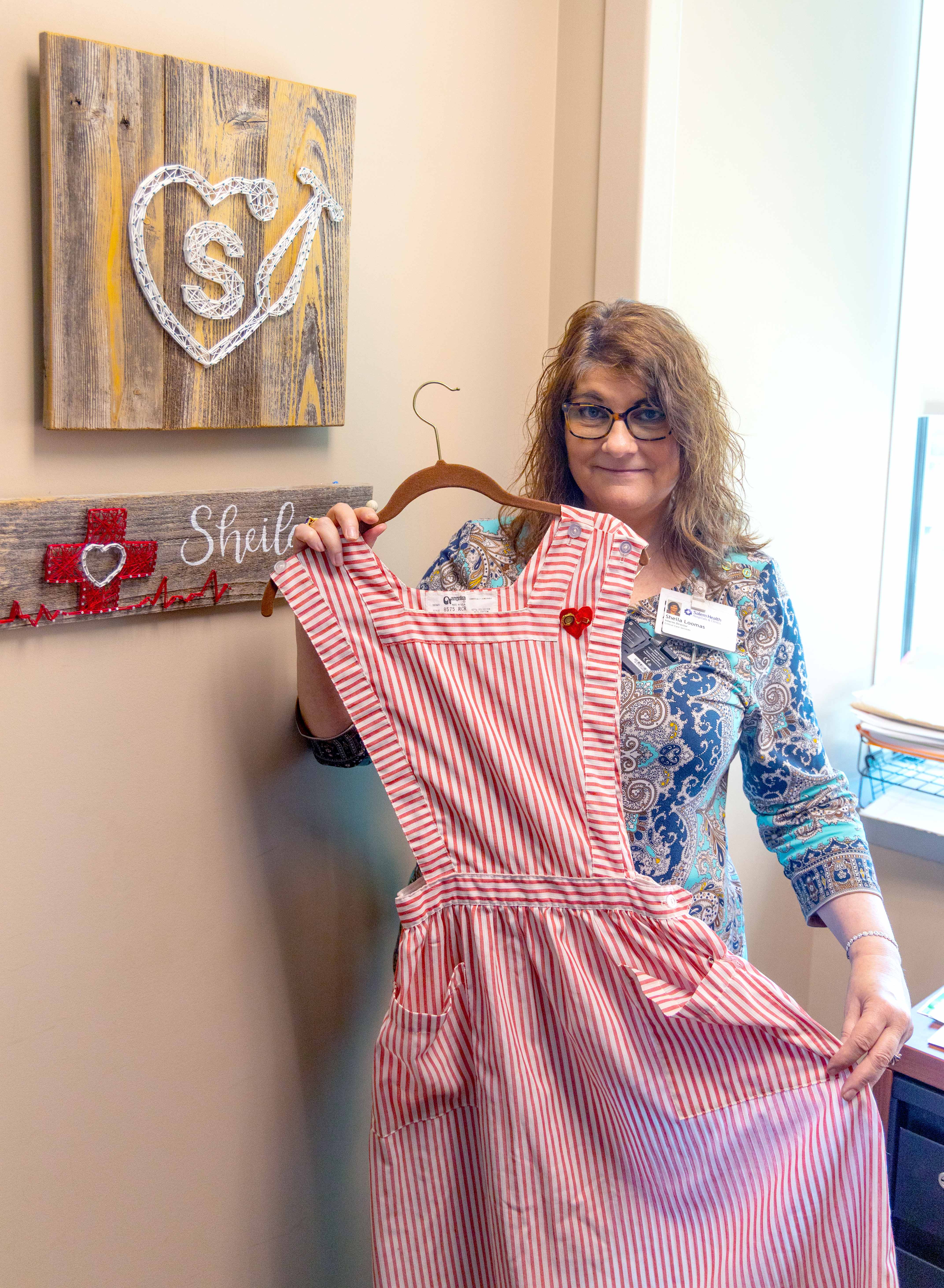 sheila loomas rn candy striper nurse manager