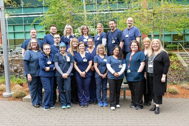 Phlebotomy team 2018