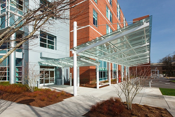 Family Birthing Center, building D entrance