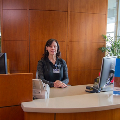 Salem Hospital Family Birth Center reception desk