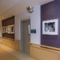 Labor and delivery unit hallway Salem Hospital Family Birth Center