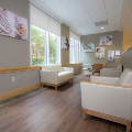 Guest Lounge and waiting area at Salem Hospital Family Birth Center in Salem Oregon