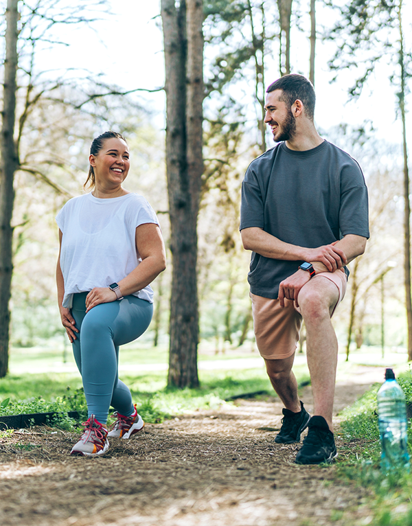 Enjoying the outdoors