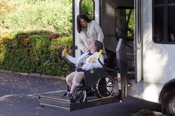 Patient meeting with a cancer nurse navigator