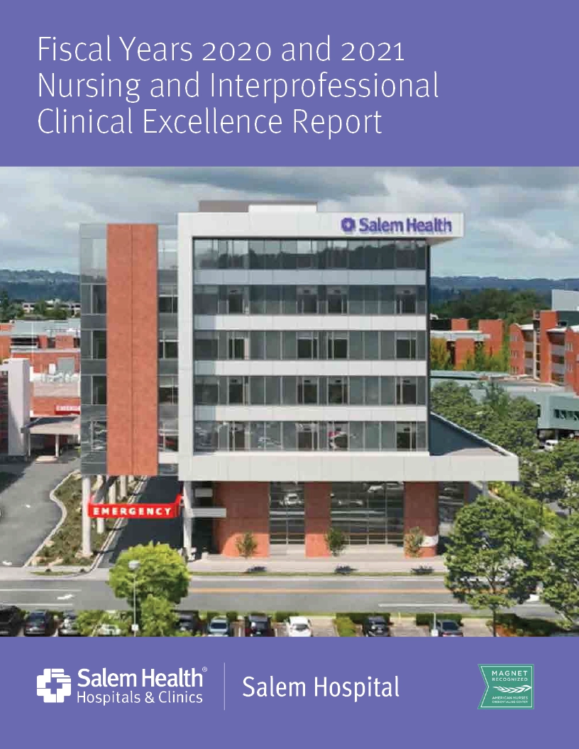 Click this image to open a PDF of the 2020-2021 nursing annual report.