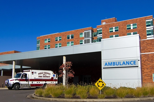 Emergency Dept Back Entrance