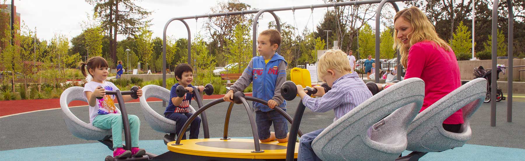 Children playing at Let's All Play Place - Salem Health