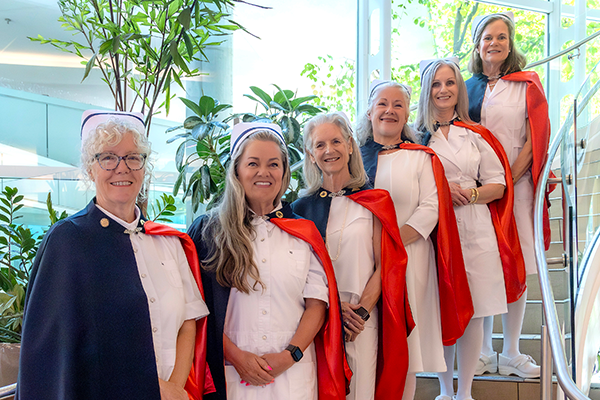 Salem Nurse Honor Guard leadership