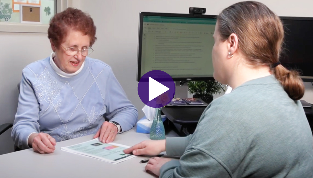 Volunteer applies at Salem Health