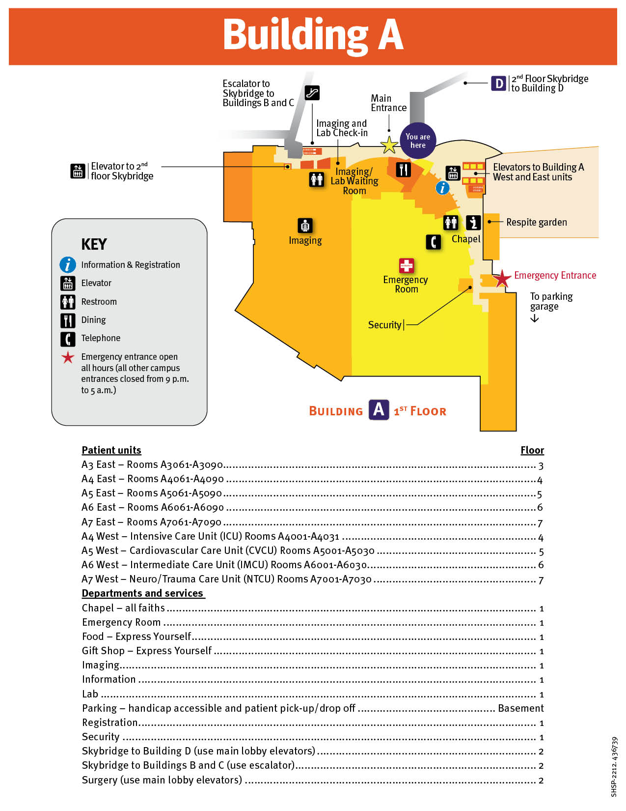 Salem Hospital Campus Map